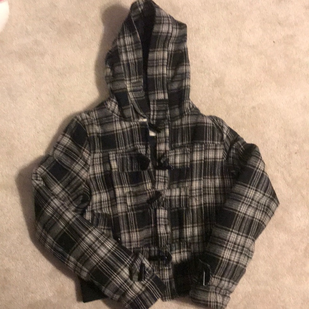 Urban Behavior winter plaid coat